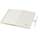 Vue 10 de Ensemble carnet de notes format A5 et stylo bille, à partir de briques de lait recyclées, Dairy Dream