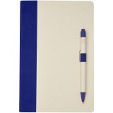 Vue 2 de Ensemble carnet de notes format A5 et stylo bille, à partir de briques de lait recyclées, Dairy Dream