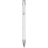 Vue 1 de Stylo bille en aluminium recyclé Moneta (encre noire)
