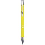 Vue 5 de Stylo bille en aluminium recyclé Moneta (encre noire)
