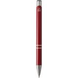 Vue 10 de Stylo bille en aluminium recyclé Moneta (encre noire)