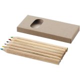 Vue 1 de Set de coloriage Artemaa avec 6 crayons