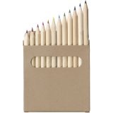 Vue 2 de Set de coloriage Artemaa de 12 crayons