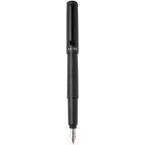 Vue 2 de Stylo plume Lucetta en aluminium recyclé (encre noire)