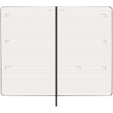 Vue 5 de Agenda L hebdomadaire horizontal 12 mois Moleskine à couverture rigide