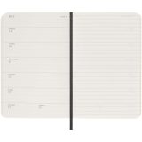 Vue 5 de Agenda de poche hebdomadaire 12 mois Moleskine à couverture souple