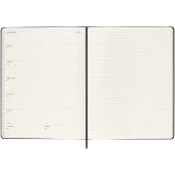 Vue 5 de Agenda XL hebdomadaire 12 mois Moleskine à couverture rigide