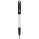 Vue 1 de Stylo roller Waterman Hemisphere avec habillage palladium (encre noire)