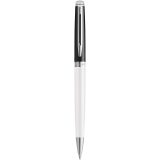 Vue 2 de Stylo roller Waterman Hemisphere avec habillage palladium (encre bleue)