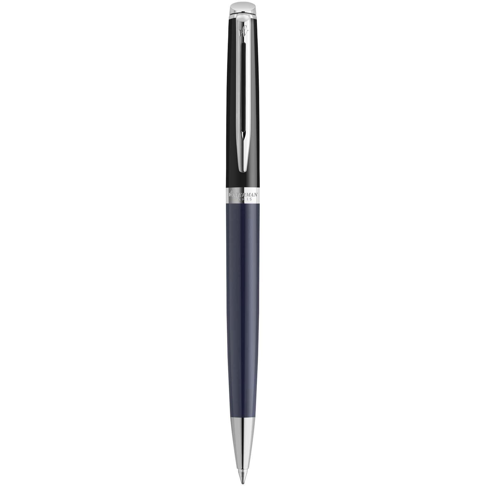 Stylo roller Waterman Hemisphere avec habillage palladium (encre bleue)