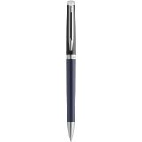Vue 5 de Stylo roller Waterman Hemisphere avec habillage palladium (encre bleue)