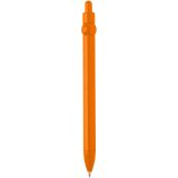 Vue 3 de Stylo bille Fidget en plastique recyclé (encre noire)