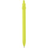 Vue 3 de Stylo bille Fidget en plastique recyclé (encre noire)