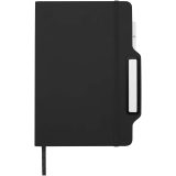 Vue 2 de Carnet à couverture rigide Nexus A5 avec stylo et crayon (encre noire)