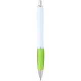 Vue 3 de Stylo bille Nash en plastique recyclé (encre noire)