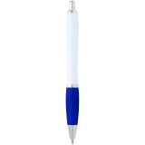 Vue 3 de Stylo bille Nash en plastique recyclé (encre bleue)