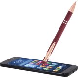 Vue 10 de Stylo bille Nanna avec finition or rose (encre bleue)