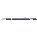 Vue 8 de Stylo bille Kish avec finition argentée (encre bleue)