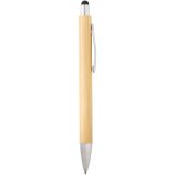 Vue 5 de Set stylo bille et porte-mine Oblys en bambou (encre noire)