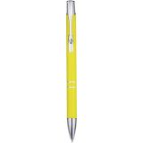 Vue 5 de Stylo bille en aluminium recyclé Moneta (encre bleue)