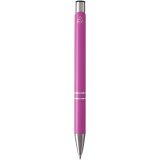 Vue 2 de Stylo bille en aluminium recyclé Moneta (encre bleue)