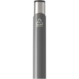 Vue 3 de Stylo bille en aluminium recyclé Moneta (encre bleue)