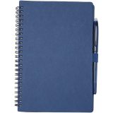 Vue 2 de Carnet A5 à couverture souple réutilisable et parure de stylos Slate (encre noire)
