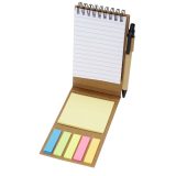Vue 4 de Bloc-notes autocollant avec stylo bille Flipper (encre noire)