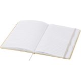 Vue 9 de Carnet à couverture rigide A5 Nelida en carton recyclé