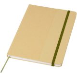 Vue 1 de Carnet à couverture rigide A5 Nelida en carton recyclé