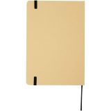 Vue 3 de Carnet à couverture rigide A5 Nelida en carton recyclé