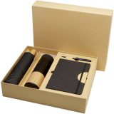Vue 1 de Coffret cadeau Carmen avec carnet à couverture rigide A5 et stylo bille (encre noire)