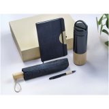 Vue 9 de Coffret cadeau Carmen avec carnet à couverture rigide A5 et stylo bille (encre noire)