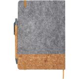 Vue 3 de Carnet à couverture rigide A5 Veronica