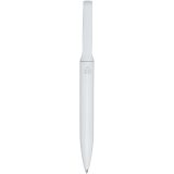 Vue 3 de Stylo bille en aluminium recyclé Blanca (encre bleue)