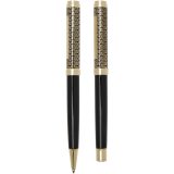Vue 3 de Parure Legato stylo bille et stylo roller (encre bleue)