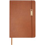 Vue 2 de Ensemble Legato comprenant carnet A5, stylo bille et stylo roller (encre bleue)