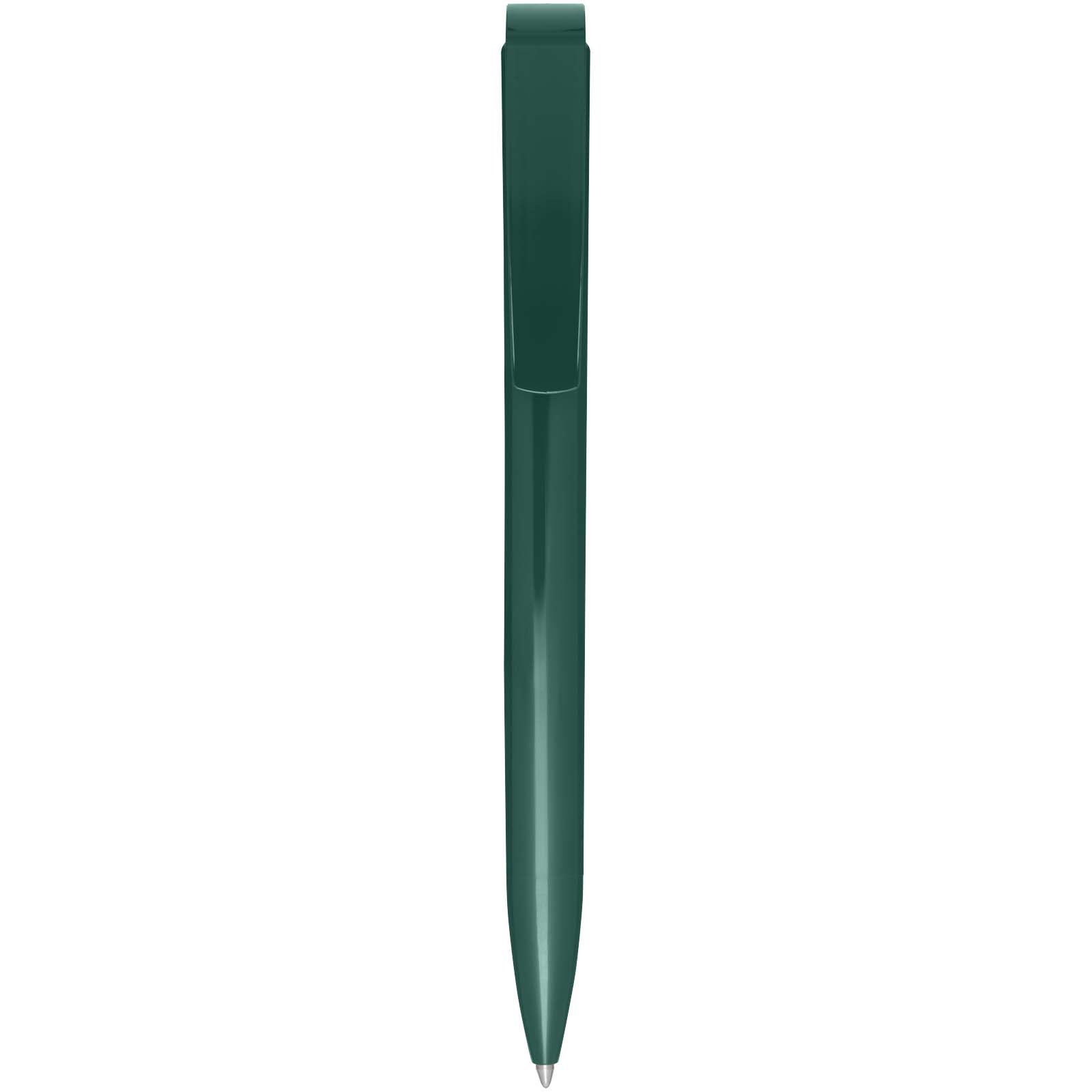 Stylo bille en plastique recyclé Lucia (encre noire)