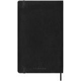 Vue 3 de Agenda L quotidien 12 mois Moleskine à couverture souple