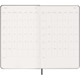 Vue 6 de Agenda L vertical 12 mois Moleskine à couverture rigide