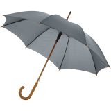 Vue 7 de Parapluie 23" à ouverture automatique, poignée et mât en bois