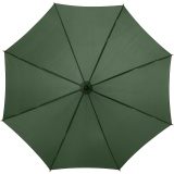 Vue 10 de Parapluie 23" à ouverture automatique, poignée et mât en bois