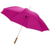 Vue 1 de Parapluie 23" à ouverture automatique avec poignée en bois Lisa