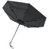 Vue 11 de Parapluie en RPET pliable 21" à ouverture/fermeture automatique Bo