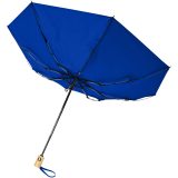 Vue 5 de Parapluie en RPET pliable 21" à ouverture/fermeture automatique Bo
