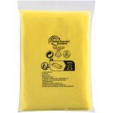Vue 8 de Poncho jetable pour la pluie Mayan recyclé certifié GRS avec pochette de rangement