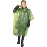 Vue 3 de Poncho jetable pour la pluie Mayan recyclé certifié GRS avec pochette de rangement