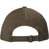 Vue 9 de Casquette 6 panneaux de 280 g/m² Hutton en velours côtelé recyclé