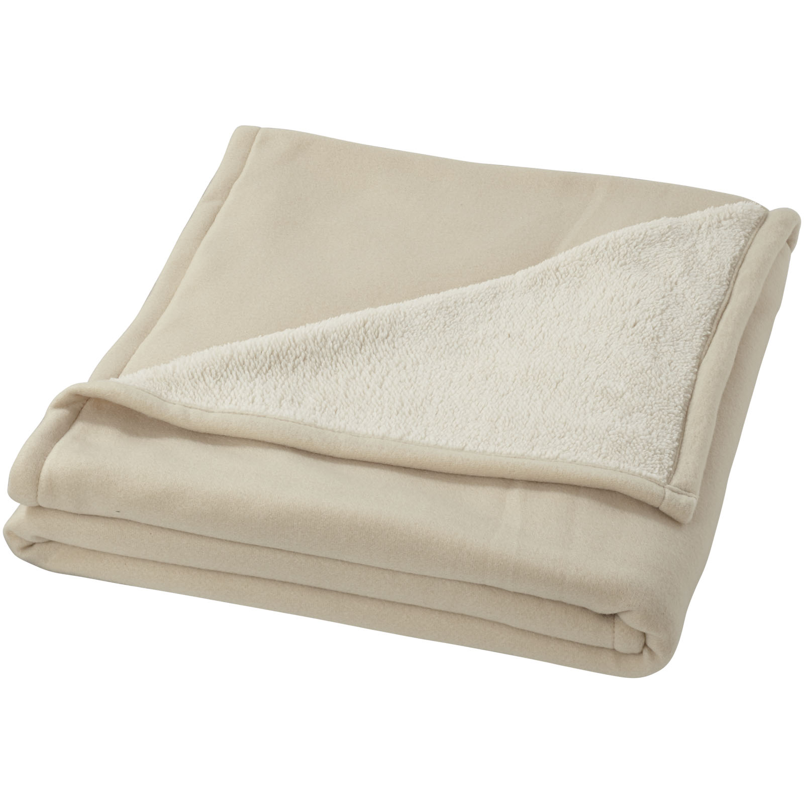 Plaid Springwood en polaire sherpa douce