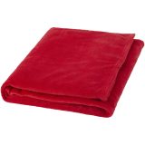Vue 1 de Plaid Bay en polaire corail ultra douce